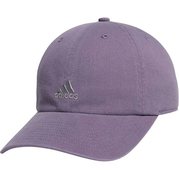 Adidas Women\'s Violet Grey Saturday Baseball Adjustable Cotton Athletic Hat main image 6